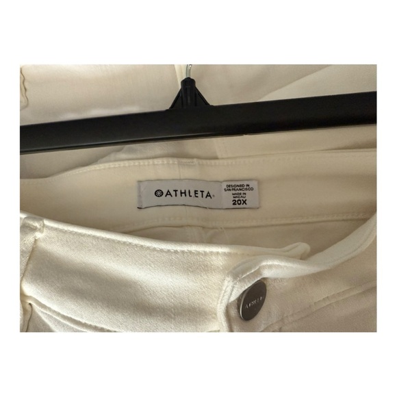Athleta Sculptek Ultra Skinny Jean in White SIZE 20X‎ - Picture 6 of 10